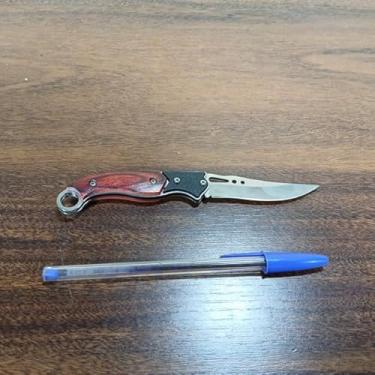 Imagem de canivete novo lãmina aço inox alta qualid original