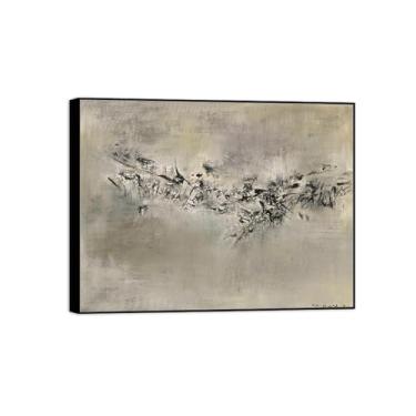 Imagem de Quadro preto - arte de parede em tela abstrata pinturas famosas - decoração de imagens - 14,08 - pôster e impressões para sala de estar 70 x 90 cm 27 x 35 pol