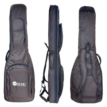 Imagem de SEMI CASE RÍGIDA P/ GUITARRA MARROM "AMS"