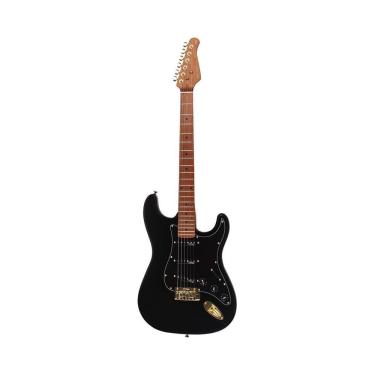 Imagem de Guitarra Benson Hardy 901 Strato Preto Bk Gold Com Bag