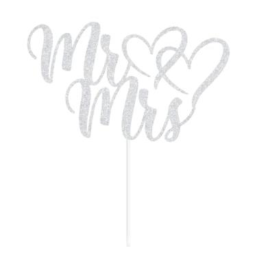 Imagem de Mr and Mrs Cake Topper, Better Together, Marry Me, Wedding Cake Decorations, Bridal Shower Engagement Party Decorations