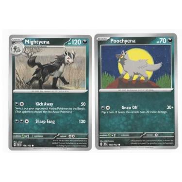 Imagem de Mightyena 106/162 - Temporal Forces - Pokemon Evolution Card Set