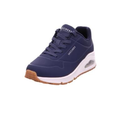 Imagem de Skechers Tênis masculino Uno-Stand on Air, Malha Durabuck azul-marinho, 42