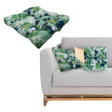 Imagem de Assento Para Cadeira Futon 40x40cm Cores Variadas Estampadas - CLICK H