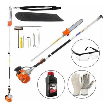 Imagem de Motopodador de Galhos Altos Com Extensão Vulcan Vp3300 L 2,90m Atinge ate 5 Metros