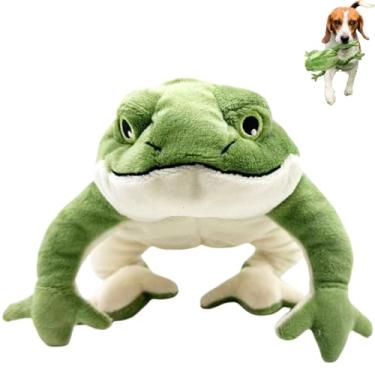Imagem de Jatmira Brinquedo de cachorro para raças pequenas e médias com Squeaker 15 cm, brinquedos divertidos e interativos para mastigar e buscar