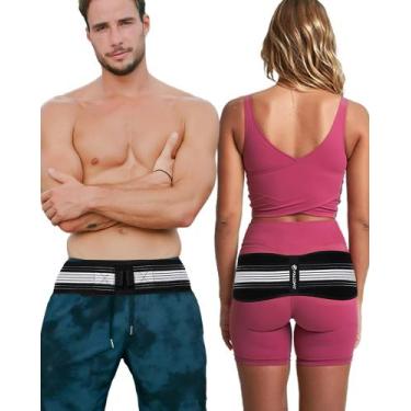 Imagem de Cinto sacroilíaco FALCOFIT Si Belt para alívio da dor lombar