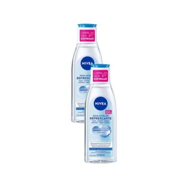 Imagem de Kit 2 Água Micelar Nivea Solução de Limpeza 7 em 1 200ml