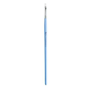 Imagem de Pincel Artistico N0 - Chanfrado Azul Ciano - no-brand