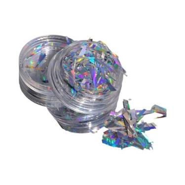 Imagem de Adesivos Coloridos De Arte De Unhas Reflexivos a Laser Misscheering Au