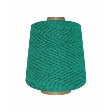 Imagem de Barbante- 1kg- Eco-Brasil Soberano- (fio 8), 17  Verde Bandeira