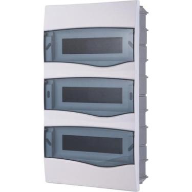 Imagem de Quadro de Distribuição de Embutir 36 DIN ou 24 NEMA Tramontina com Por