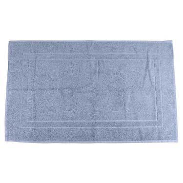 Imagem de Toalha de Piso Pegada Camesa Cinza