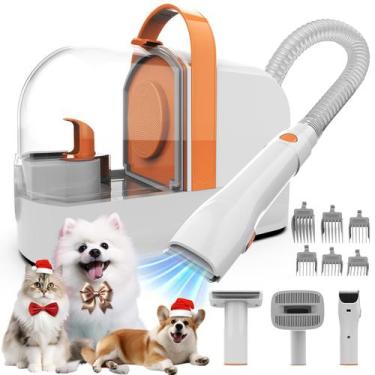 Imagem de Aspirador para cães UBROBO PG10 com tesoura para animais de estimação 