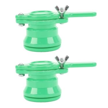 Imagem de TOPINCN 2PCS Apicultura Honey Gate, Leak Proof Mel Extractor Tap, Apicultura Suprimentos Peças, Plastic Spigot Valve, Seguro Honeydews Dispenser para Maple Syrup (Verde)