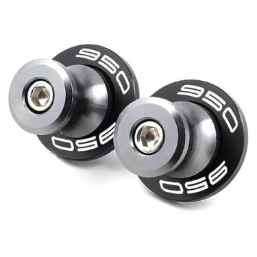 Imagem de Acessórios de motocicleta CNC bobinas deslizantes de braço oscilante tampa de parafusos compatíveis com GSX-S950 GSXS950 GSX-S GSXS 950 2021 2022 (cinza)