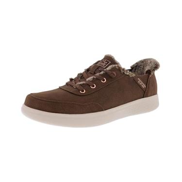 Imagem de Skechers Tênis feminino Slip-Ins: Bobs Skip Cute - B Cute Snug Walking Shoes, Chocolate, 34