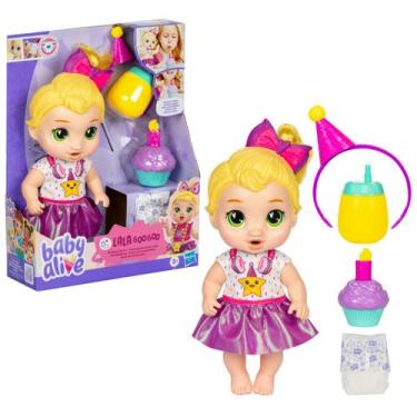 Imagem de Boneca Baby Alive Birthday Bestie Lala Brinquedo Infantil Interativo -