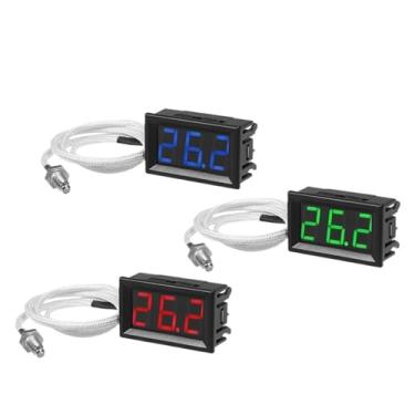 Imagem de Termômetro de termopar tipo K M6 12 V -30 ~ 800 graus testador digital de temperatura XH-B310 (verde)