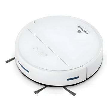 Imagem de Smart Robô Aspirador Wi-Fi 3 em 1 positivo cor branco - Positivo Casa 
