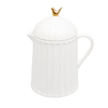 Imagem de Bule Para Café/Chá de Cerâmica Colibri Branco 600ml Wolff