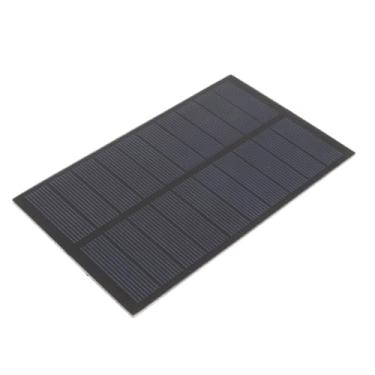 Imagem de Domary Carregador de Painel Solar de 1,5 W, Painel Solar Portátil de Silício Policristalino para Telefone, Banco de Energia, Bateria de 3,6 V a 5 V, Acampamento, Viagens