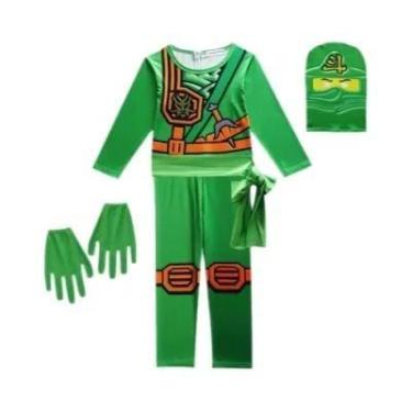Imagem de Fantasia De Cosplay De Ninja Para Crianças, Macacão De Super-Herói Nin