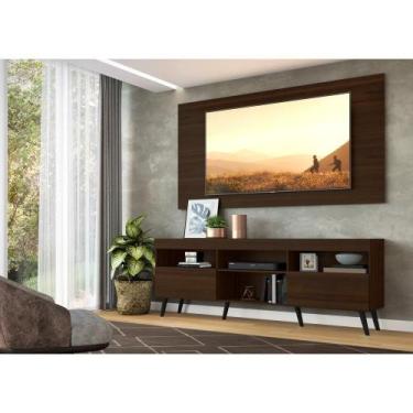 Imagem de Rack Retrô Com Painel Para Até 65 Flórida Fg3133 - MULTIMOVEIS