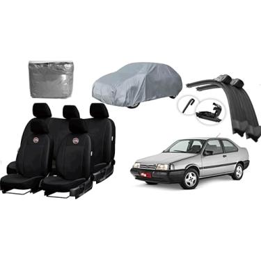 Imagem de Capa de couro +Capa de cobrir + Limpador de para - brisa -Fiat tempra 90-19