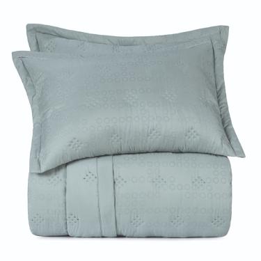 Imagem de Kit Colcha Queen 3Pcs Toque Acetinado UW Loop Altenburg