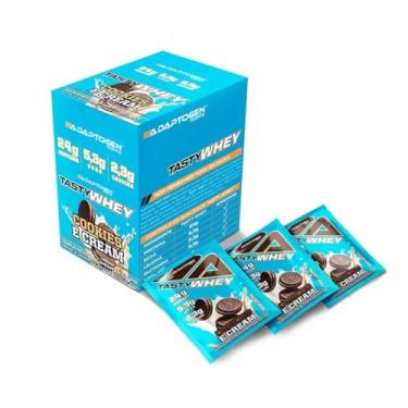 Imagem de Packet Tasty Whey Cookies & Cream CX 12