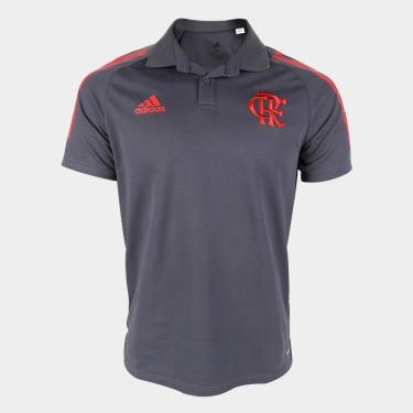 Imagem de Camisa Polo Flamengo Viagem 21/22 Adidas Masculina-Masculino