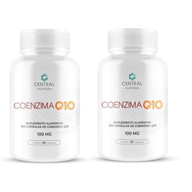 Imagem de Kit com 2 Coenzima Q10 100 60 Cápsulas - Central Nutrition