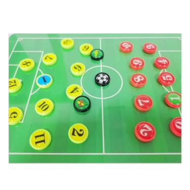 Imagem de Prancheta Tática Magnética Treinador Futebol Com Imã-Unissex