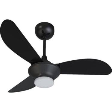 Imagem de Ventilador De Teto Ventisol Mistral 3 Pás Preto Bivolt