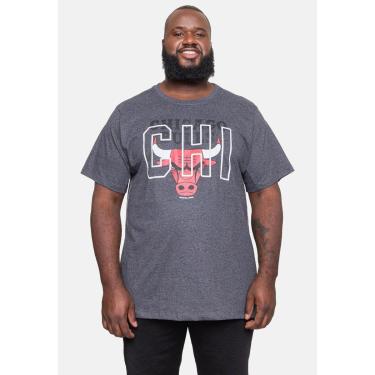 Imagem de Camiseta NBA Plus Size City2City Chicago Bulls Masculino-Masculino
