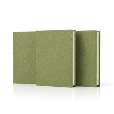 Imagem de Caderno Executivo Mini com Capa Dura, 50 Folhas sem Pauta, Sticky Notes Inclusos, 10,5 x 8 x 1,2 cm, Cores Sortidas em Verde, Marrom e Bege (3, Verde)