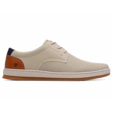 Imagem de Sapatênis Masculino Freeway Couro Off White - 3722-Masculino