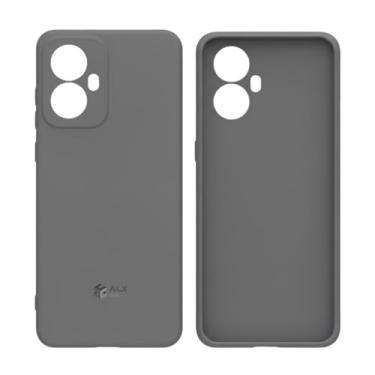 Imagem de Capa Silicone Premium para Motorola Moto G24 – Interior Aveludado, Proteção de Câmera e Toque Macio Antichoque (Cinza)