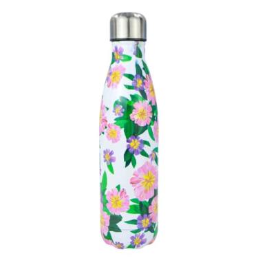 Imagem de Kit 4 Garrafa Termica Aço Inox Com Estampa 500ml