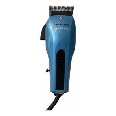 Imagem de Maquina De Corte Super Motor Babyliss Pro  220v - Cor Azul, Azul, 220V