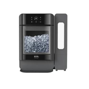 Imagem de Máquina de Gelo Eos Ice Cristal Drink Emg03 18kg de Gelo Preto