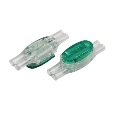 Imagem de SSXLSMYXGS Conectores de emenda de extremidade preenchidos com graxa UY2, terminais de fio de telefone à prova d'água 100PCS para cabo de rede e fiação de baixa tensão(10pcs U1B)