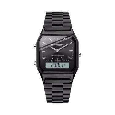 Imagem de Relógio Esportivo De Quartzo Unissex À Prova d'Água De Luxo SANDA Em A