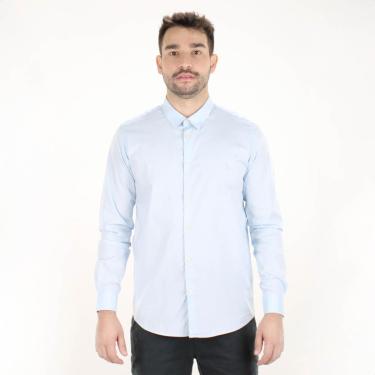 Imagem de Camisa Social Reserva Ml Enxuto Colors Clean-Masculino