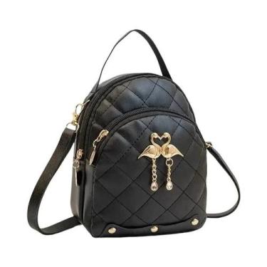 Imagem de Mochila Mini Feminina De Moda Estilo Lazer Bolsa De Mão - other, 15X7X