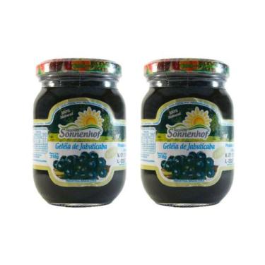 Imagem de Kit com 2 Potes de Geleia Extra de Jabuticaba 310g - Fazenda Sonnenhof