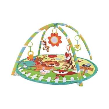 Imagem de Tapete De Atividades Para Bebês Com Estrutura De Fitness, Tapete De Br