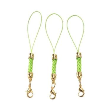 Imagem de Corda Para Chaveiro DIY Com Fecho Lagosta, Argolas De Ligação, Cordão 