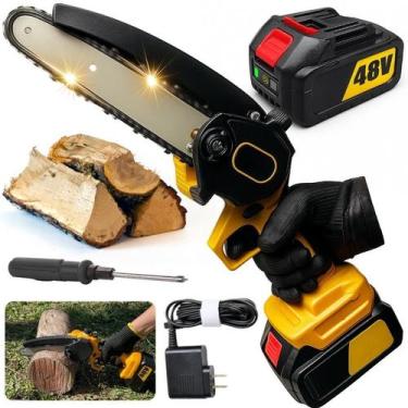 Imagem de Motosserra Portátil Bateria Recarregável 48v de longa duração Bivolt P